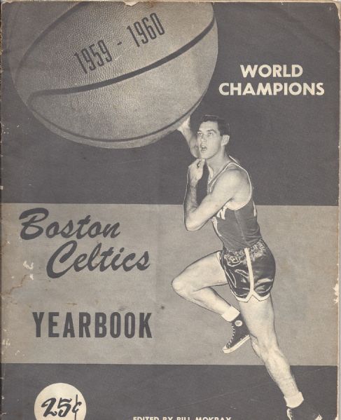 1959 - 60 Boston Celtics (NBA) Official Team Yearbook 