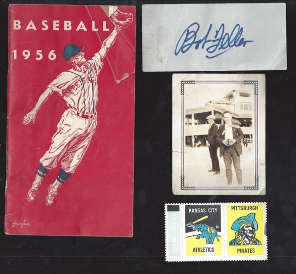 1920's - 1960's Baseball Memorabilia Lot of (4) Items 