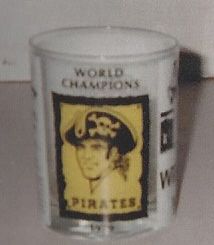 1971 & 1979 Pittsburgh Pirates World Champions Collectors Mug and Glass