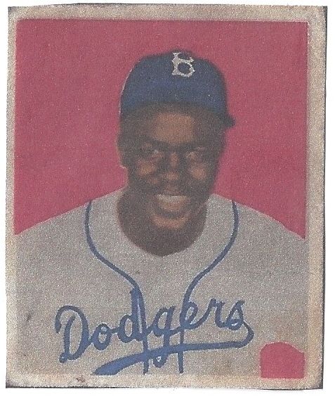 1949 Jackie Robinson (HOF) Bowman Rookie Card 