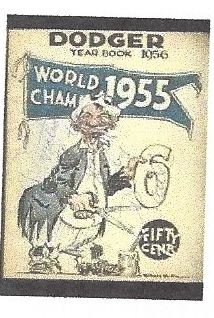 1956 Brooklyn Dodgers Official Yearbook 
