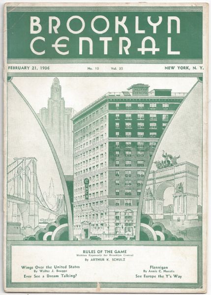 1936 Brooklyn Central Magazine