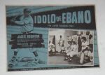 1950 Jackie Robinson (Brooklyn Dodgers) Large Size Mexican Movie Lobby Card 