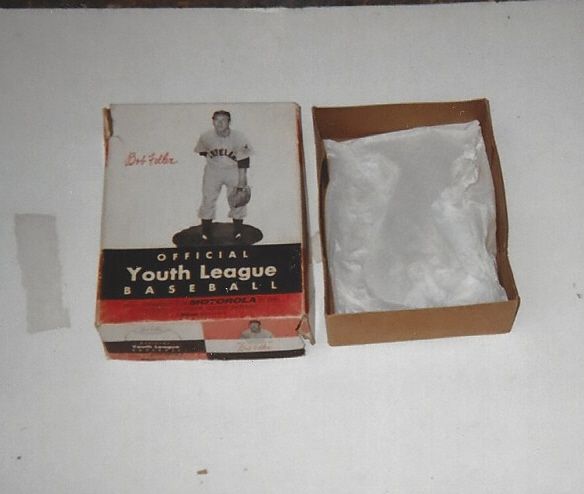 1950's Bob Feller (HOF) Motorola Large Size Empty Display Box