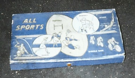 C. 1930's/40's Stylish All Sports Pencil Case Display Box