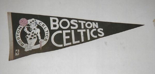 C. 1970's/80's Boston Celtics (NBA) Full Size Pennant