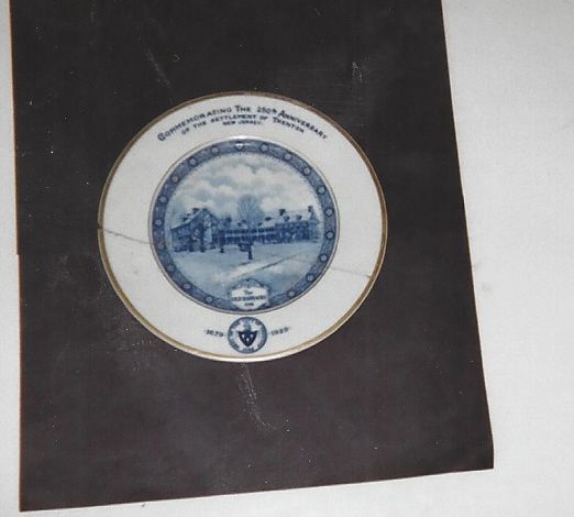 1929 The 250th Anniversary of the Settlement of Trenton (NJ) Decorative Plate