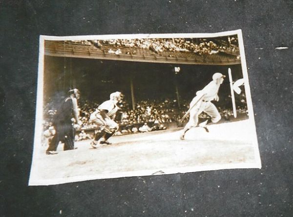 1941 Philadelphia Athletics Large Size Game Action Press Photo