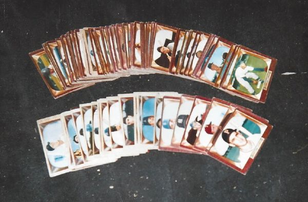 1955 Bowman Baseball Cards Partial set of (70) 