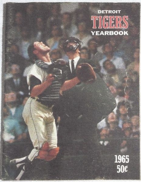 1965 Detroit Tigers Official Yearbook 