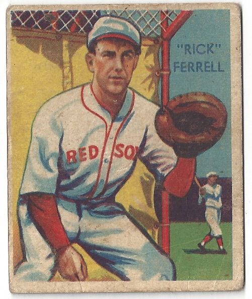 1935 Rick Ferrell (HOF) Diamond Stars Baseball Card