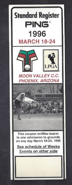 1996 LPGA PING Golf Tournament at Moon Valley CC (Phoenix)