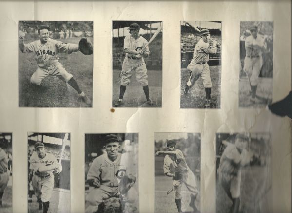 1930 Chicago Cubs (National League Pennant Winners) Blue Ribbon Malt Panorama