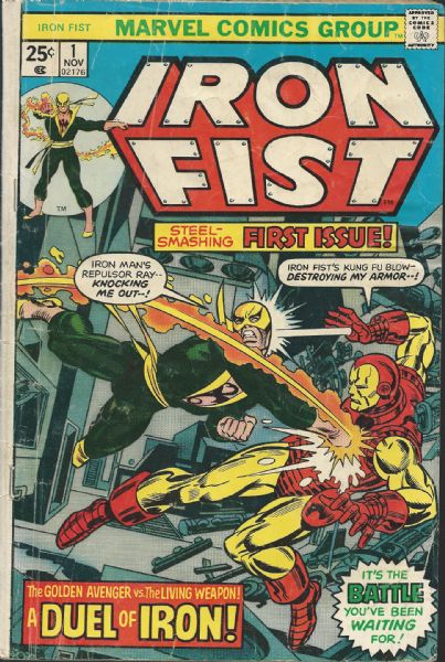 1975 Iron Fist (Inaugural Issue) Marvel Comics Group 