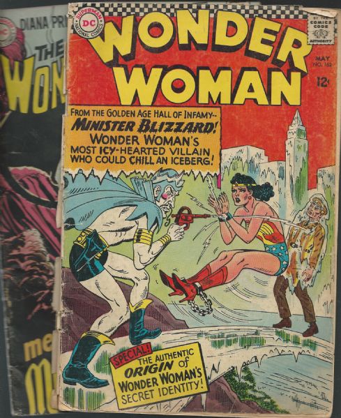 1960's - 70's Wonder Woman Comic Book Lot of (2) 