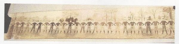 1920 Football Panoramic Photo