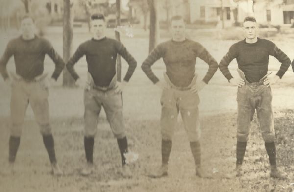 1920 Football Panoramic Photo