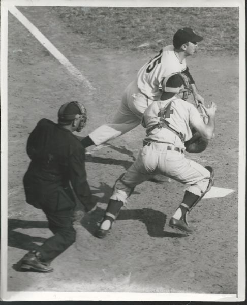 1954 World Series TSN Archival Photo with Sal Maglie