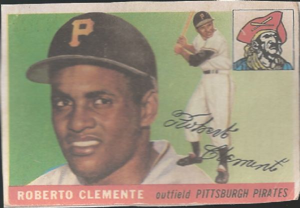 1955 Topps Roberto Clemente Rookie Card