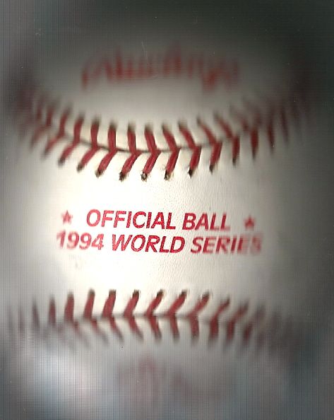 1994 World Series Commemorative Baseball 