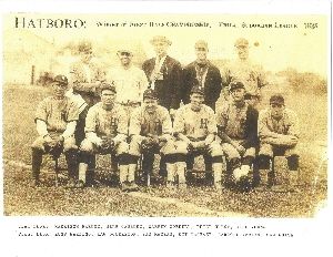 1925 Hatboro (Pa.) Philadelphia Suburban League Champs Team Photo