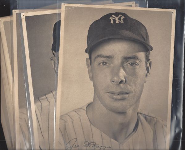 1950 NY Yankees Near Complete Team Issued Picture Pack