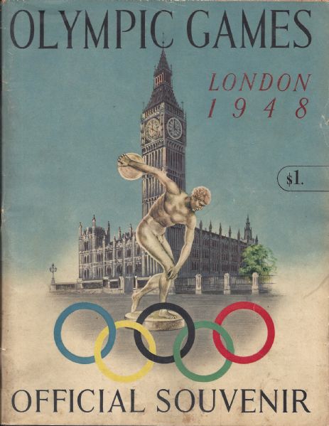 1948 Olympic Program from London