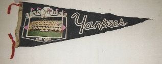 1964 NY Yankees (AL Champs) Picture Pennant