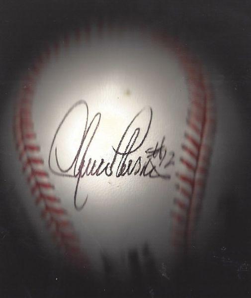 Lance Parrish Autographed OAL Baseball  