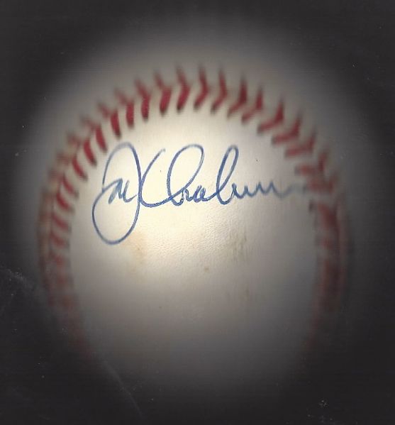 Joe Charboneau Autographed OAL Baseball  