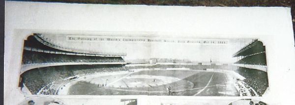 1911 World Series Opening Game at the Polo Grounds Panoramic Photo Print