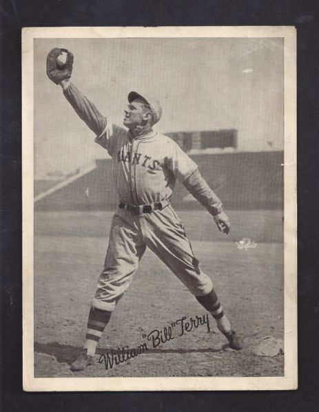 1930's Bill Terry (HOF) Baseball Premium 