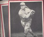 1930s/40s The Baseball Magazine lot of (10) Inside Front Cover Full Page Player Plates