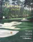1992 The Masters Golf Tournament Official Program 