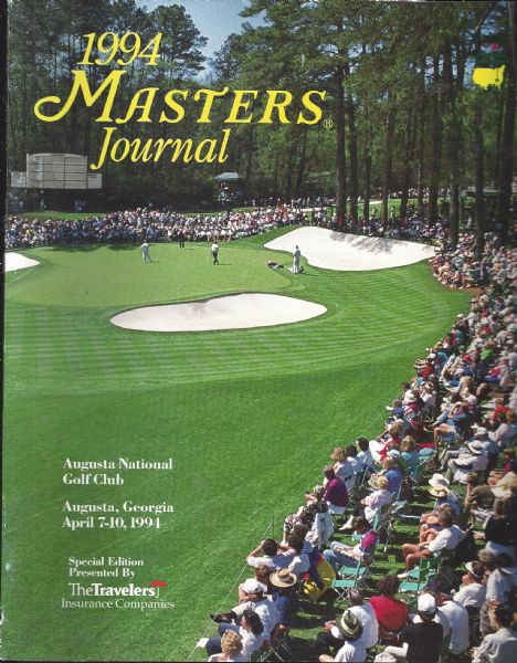 1994 The Masters Golf Tournament Official Program 