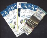 2007 - 2012 LA Dodgers MLB Lot # 1 of (7) Tickets 