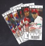 2012 Philadelphia Phillies Lot of (7) Tickets 