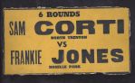 C. early 1940s Trenton (NJ) Partial boxing Broadside