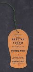 1951 Bratton vs Fusari Championship Fight Working Press Pass with Original String