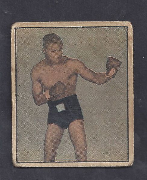 1951 Ike Williams Berk Ross Boxing Card