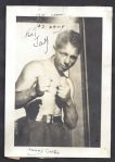 Sam Corti (Trenton, NJ) Pro Boxer 1939 US Army Bare Knuckle Pose Photo