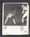 C.early 1940s Sam Corti Pro Boxer Snapshot Style Fight Photo 