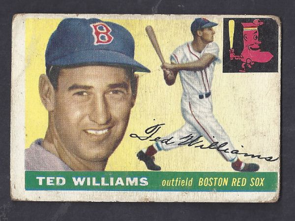 1955 Ted Williams (HOF) Topps Baseball Card