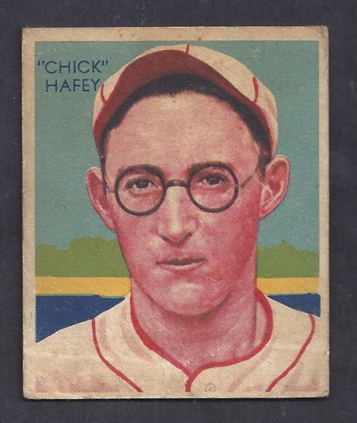 1935 Chick Hafey (HOF) Diamond Stars Baseball Card