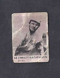 1916 - 1950 Christy Mathewson (HOF) Lot of (3) Items 