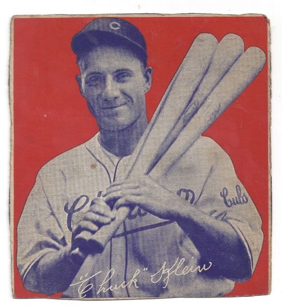 1935 Chuck Klein (HOF) Wheaties Card 