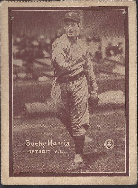 1931 W517 Bucky Harris (HOF) Baseball Card 