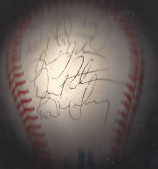 C. late 1990's Trenton Thunder (Red Sox AA) Team Ball w/ (18) Autographs