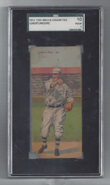 1911 Mecca Double Folder Lobert/Moore Graded SGC 10