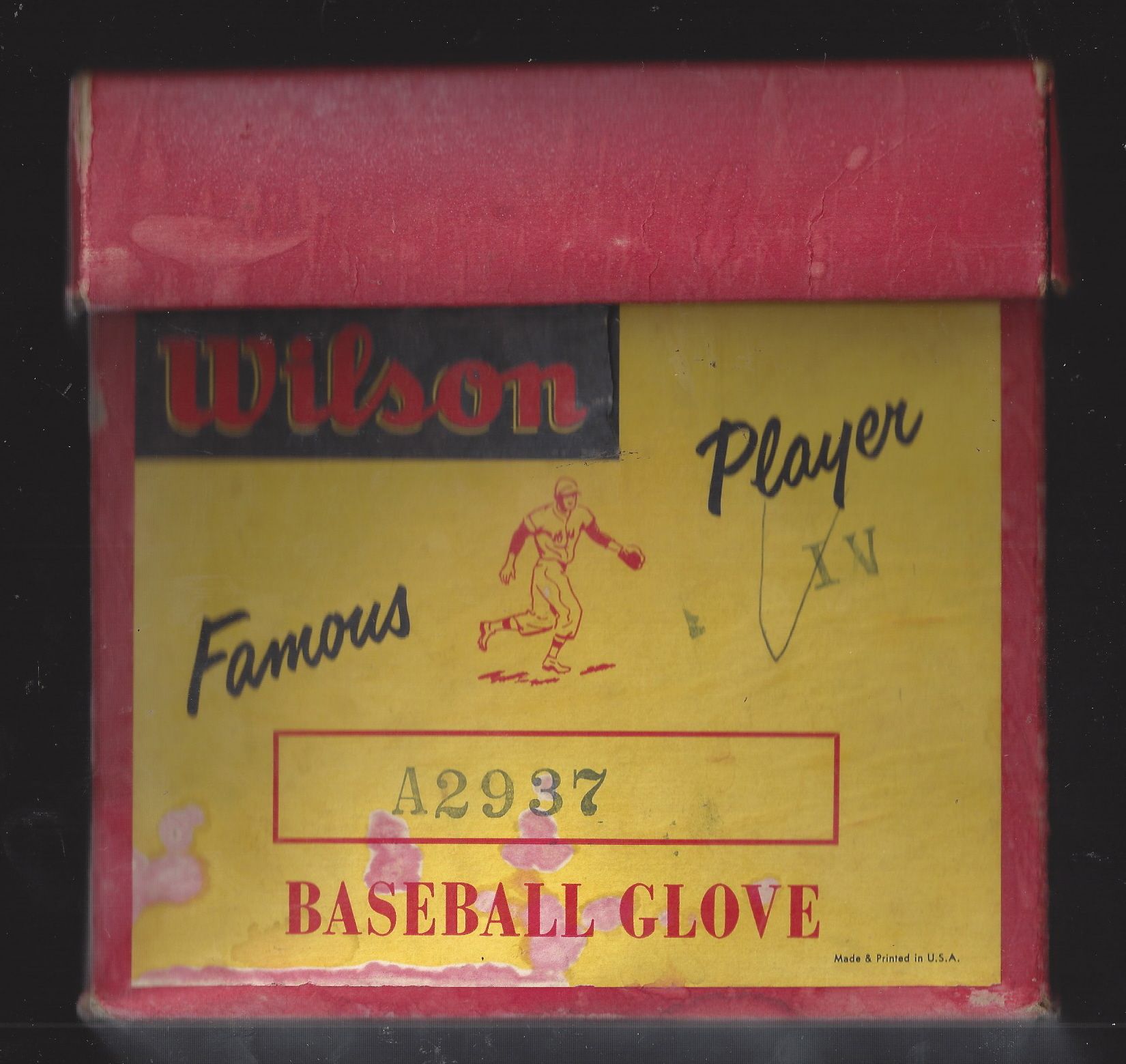 Lot Detail - 1950's Wilson Sporting Goods Ray Jablonski Model Baseball ...